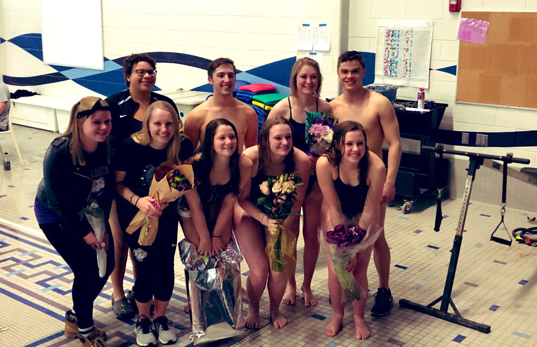 Boys Swim/Dive Wins on Senior Night