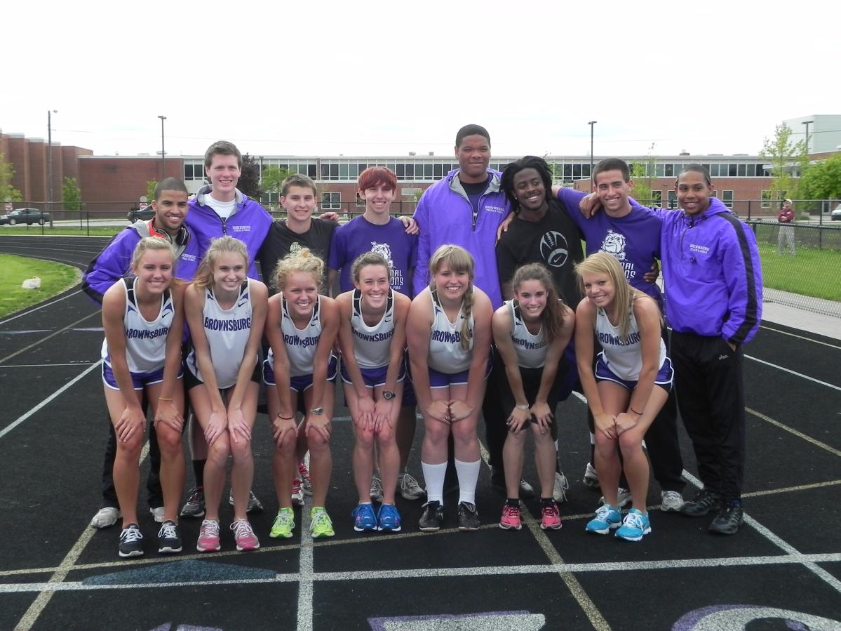 Boys' and Girls' Track have a Successful Senior Night