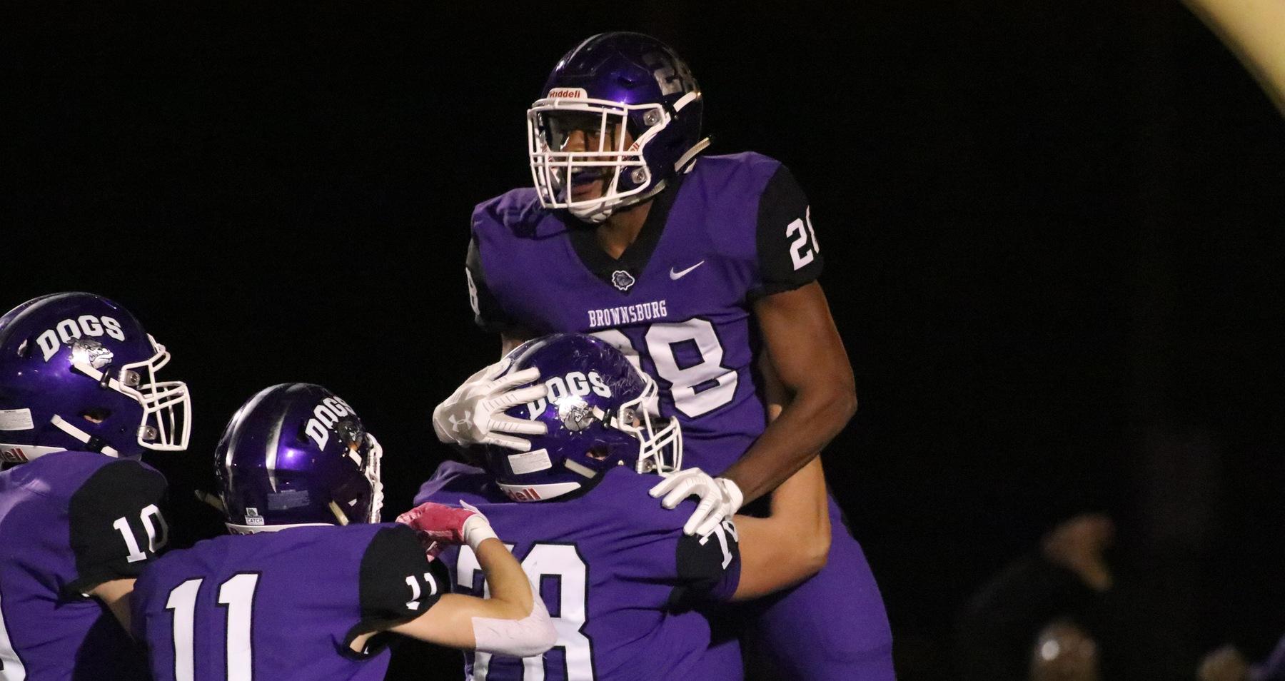 No. 8 @BHSdogsfootball to play No. 1 Avon in Sectional Semi-Final