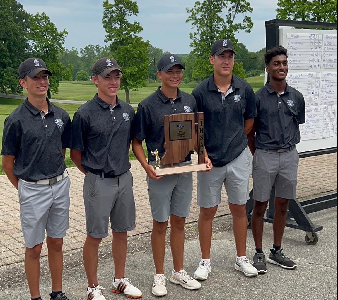 No.15 Boys Golf claims third straight IHSAA Sectional title