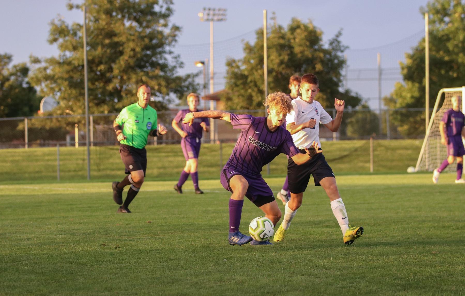 Boys' Soccer bested by two ranked opponents