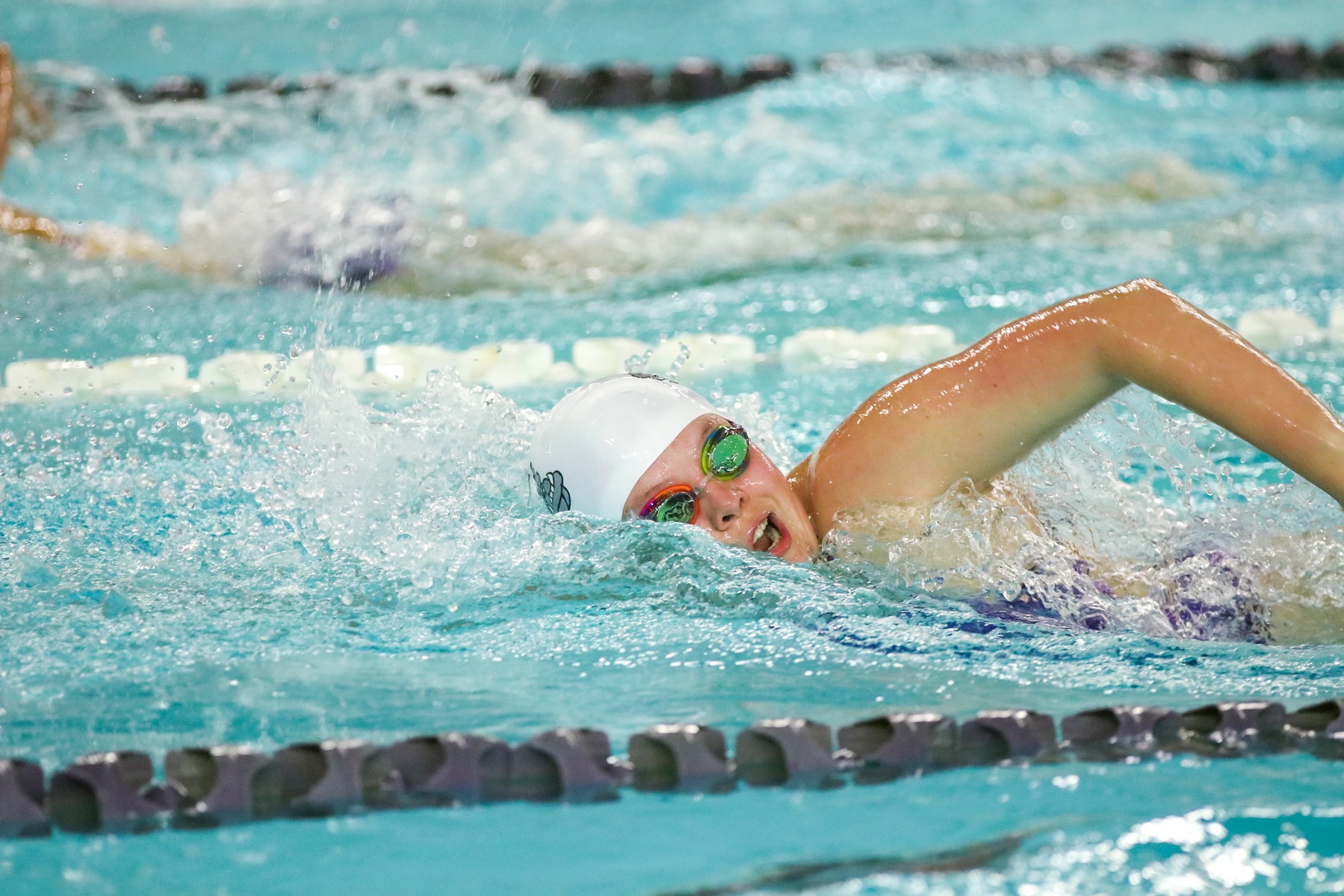 No. 21 Girls' Swimming & Diving come up short at North Central