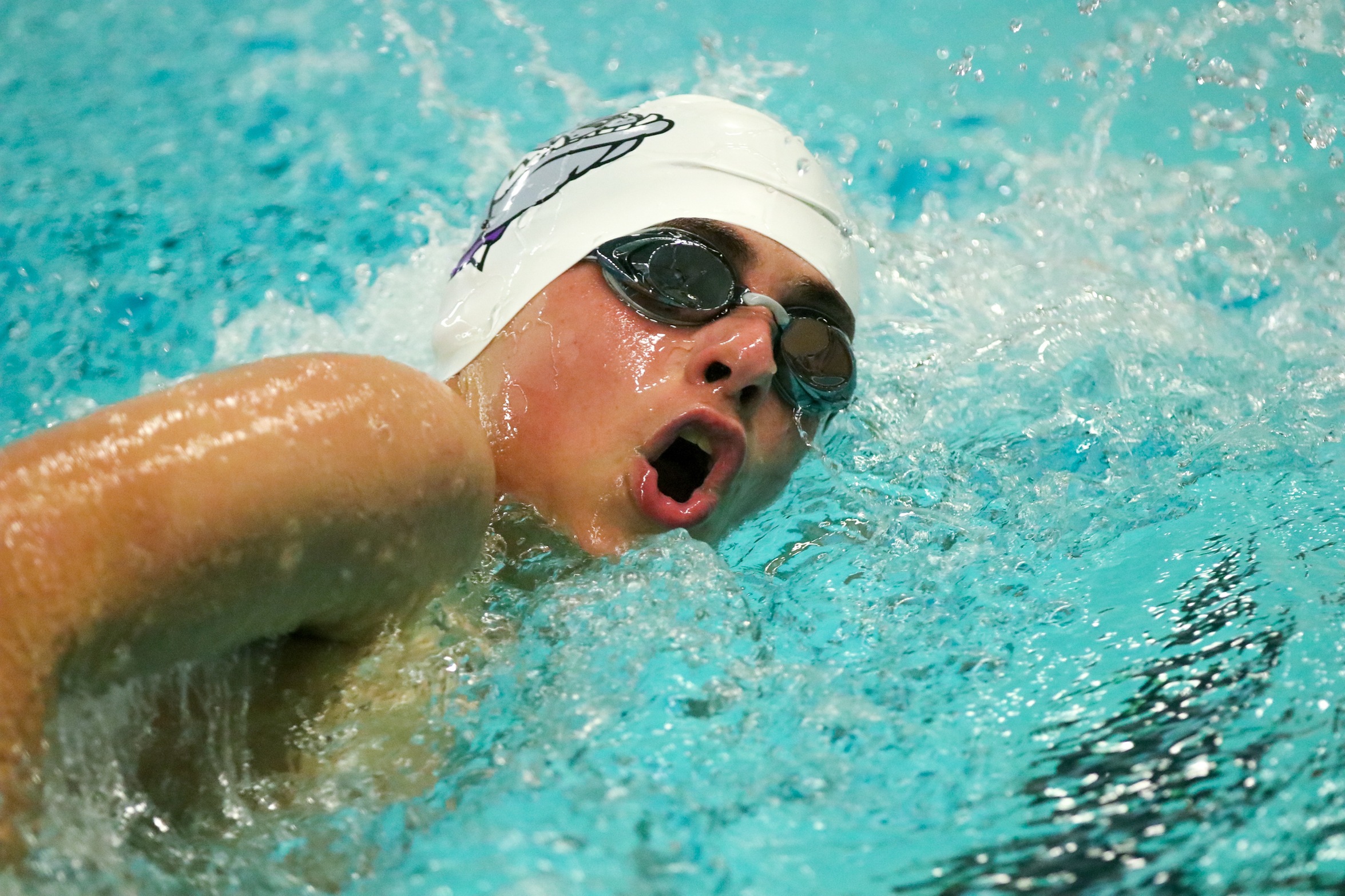 No. 6 Boys' Swimming & Diving wins 3 HCC titles, finishes 3rd as a team