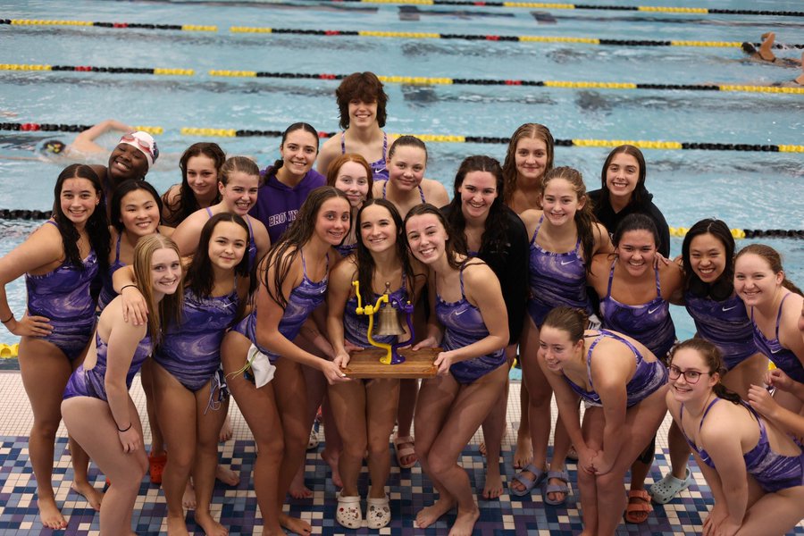 Girls Swim and Dive Wins Rotary Bell