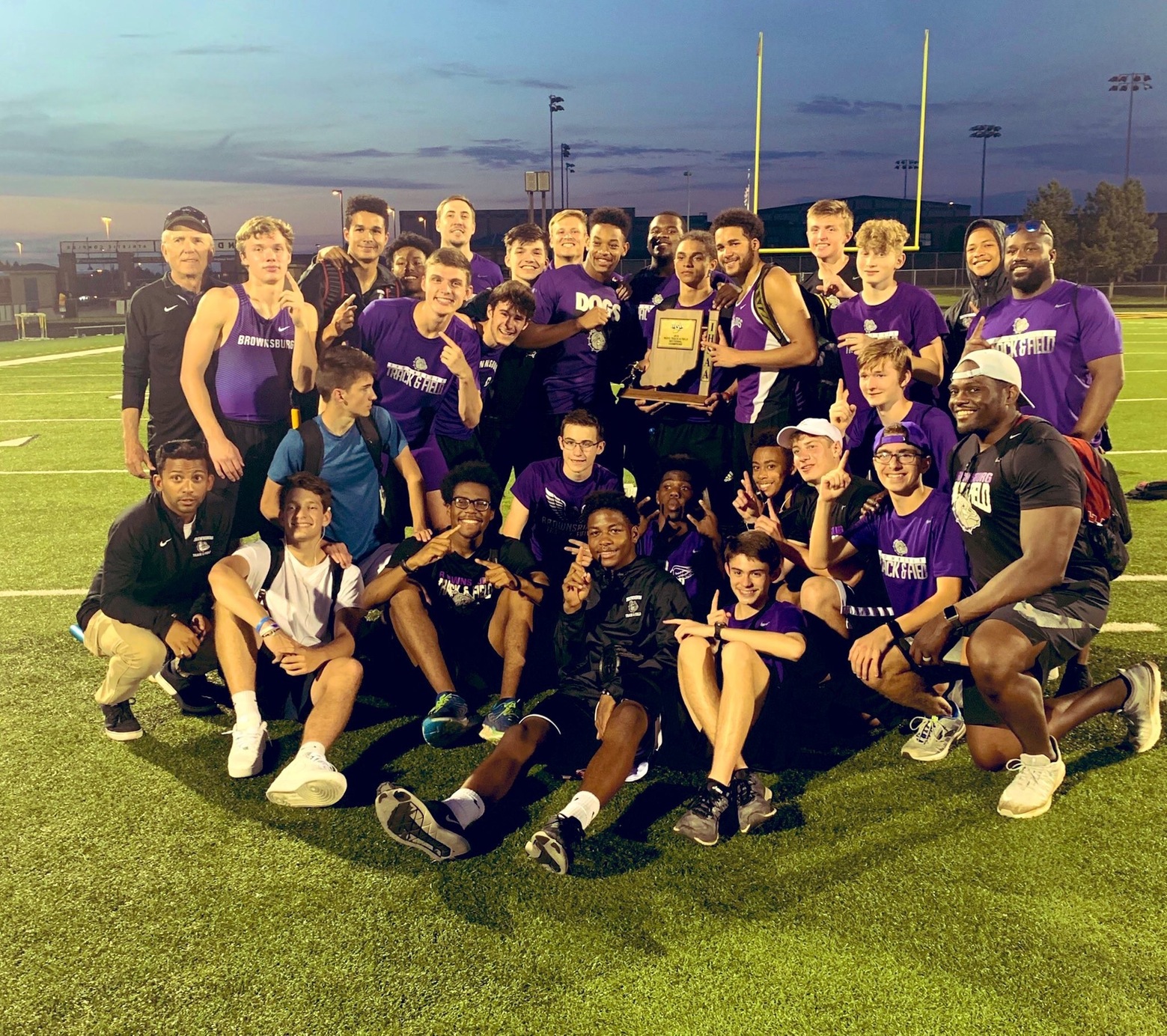 Boys Track & Field Claims Sectional Title