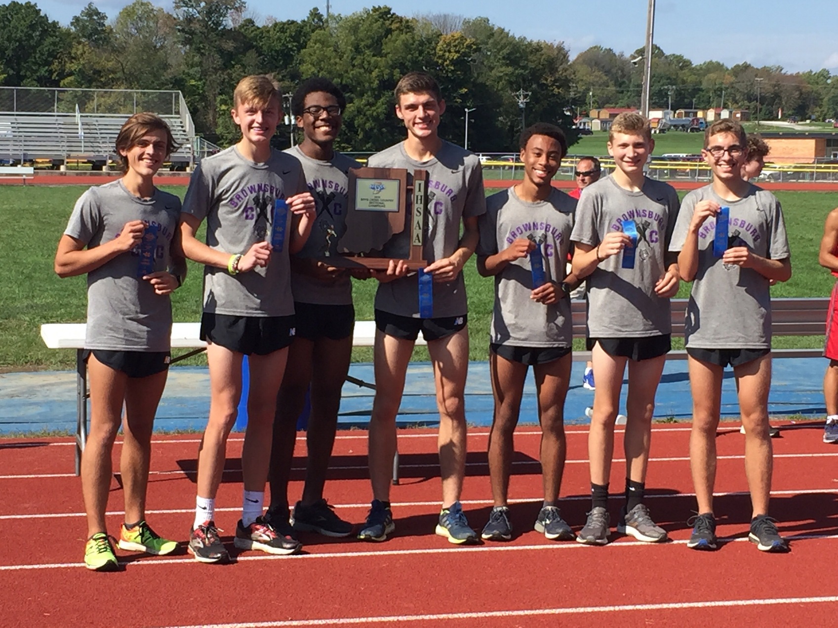 Boys XC Claims Sectional Title
