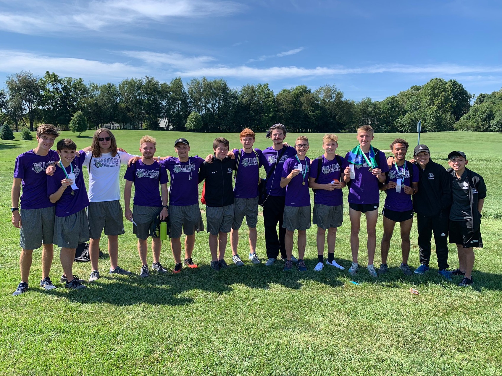 Boys' XC places third at Zionsville Invite