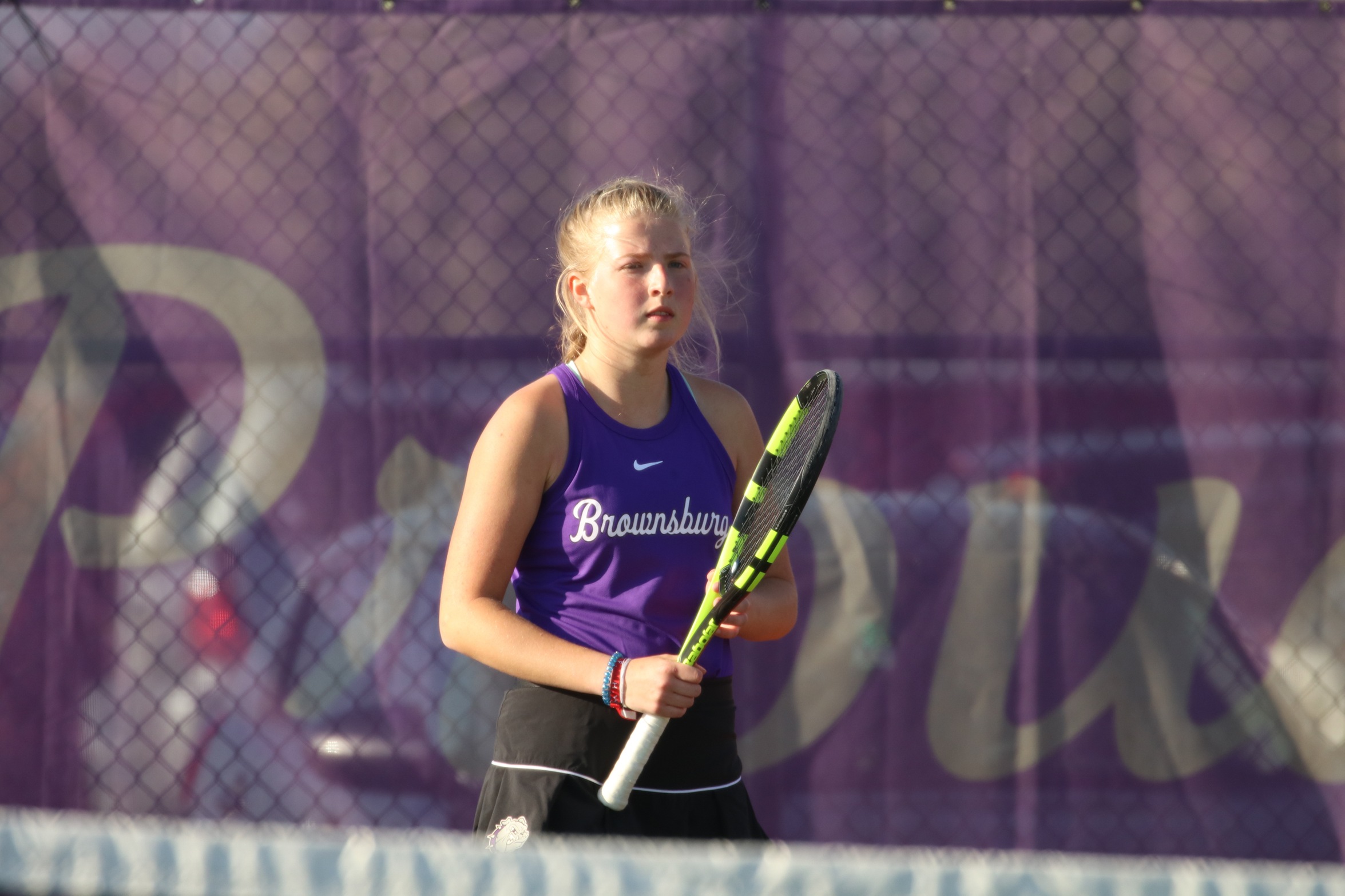 No.10 Girls' Tennis grabs first win of the season at home invite
