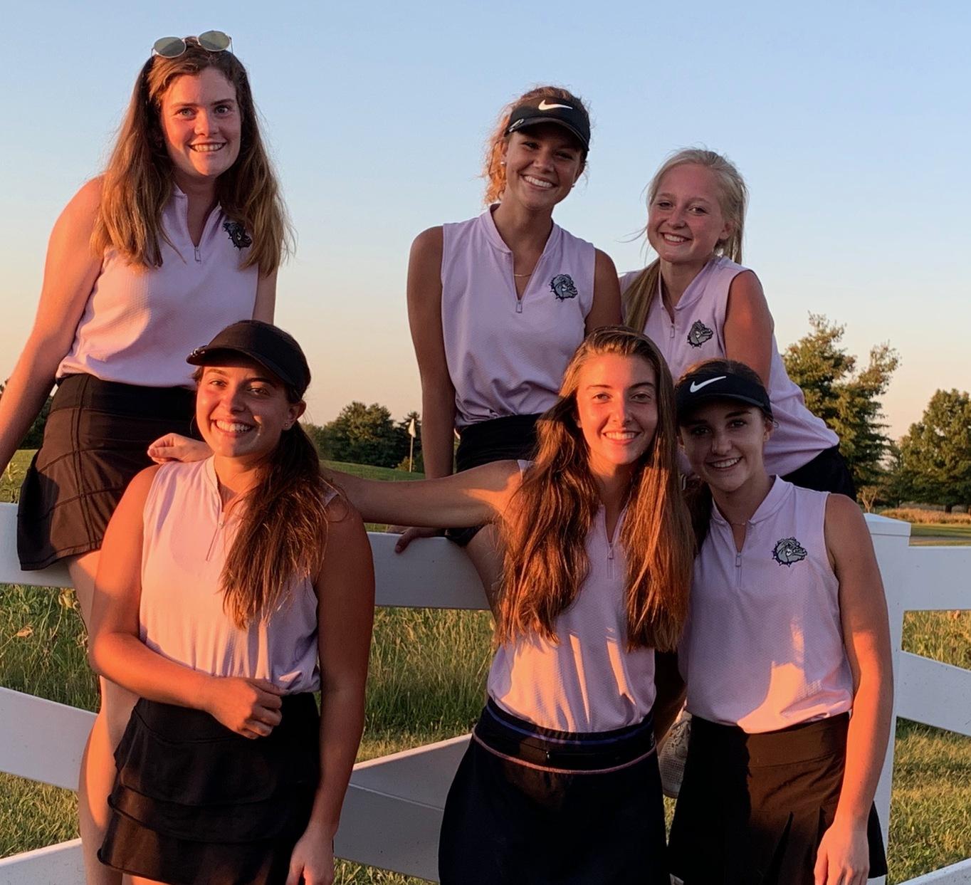 Girls' Golf Places 6th in Franklin Central Invite