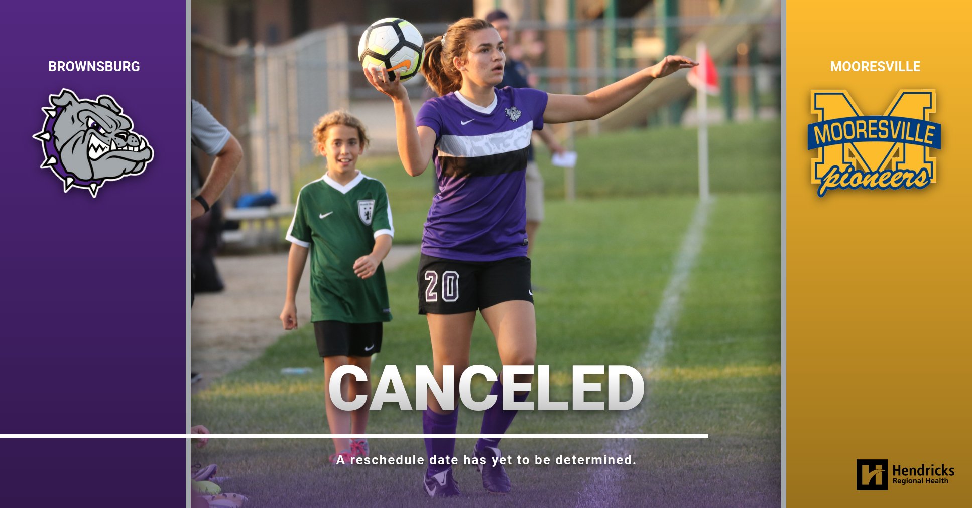 Girls' soccer season opener vs Mooresville canceled due to weather