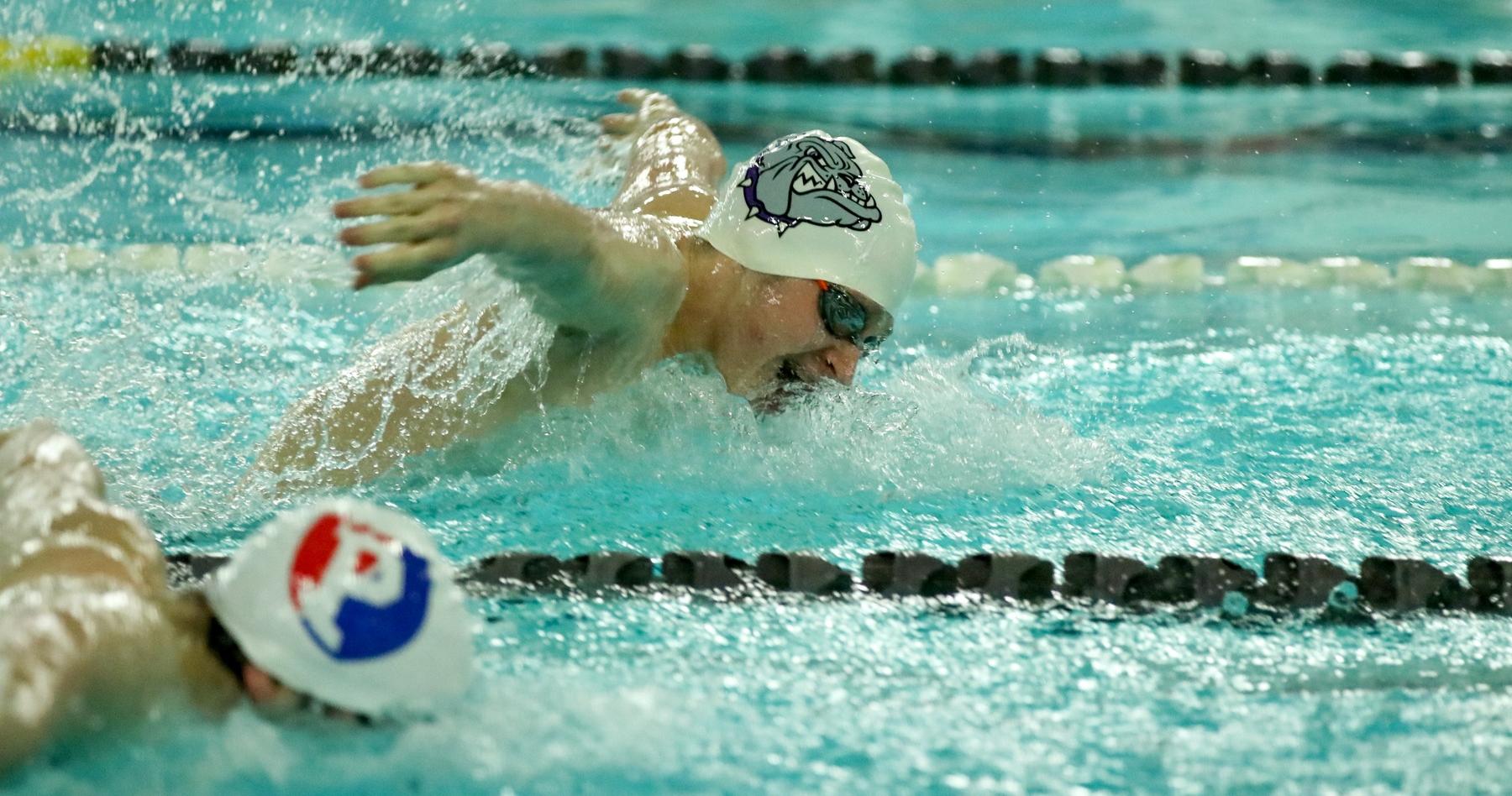 Boys' Swim/Dive Gains Another Win over Plainfield