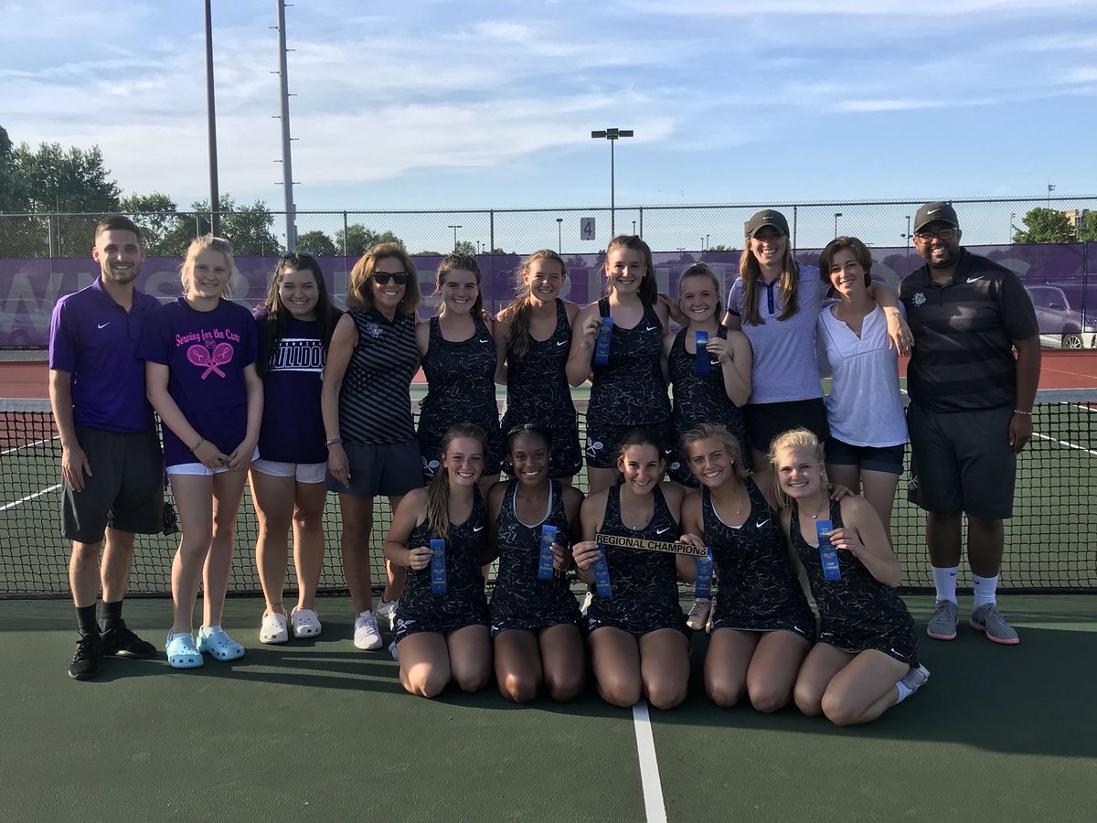 Girls Tennis Nets First Regional Title with 3-2 Win Over Park Tudor.