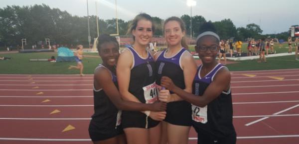 Girls' Track Competes at Regionals