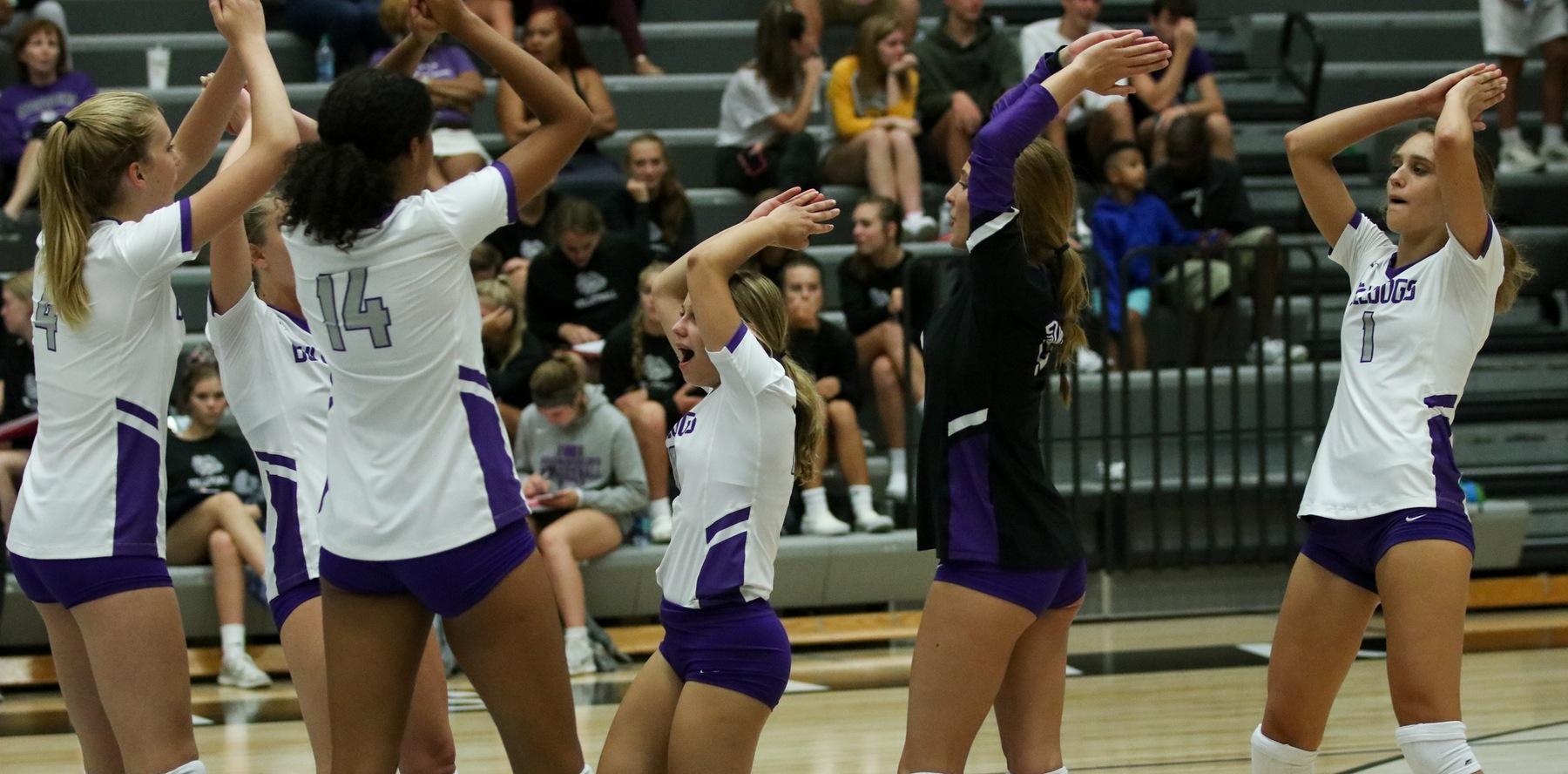 @BHSvolleydogs "grinds out" a 3-1 win over Cathedral