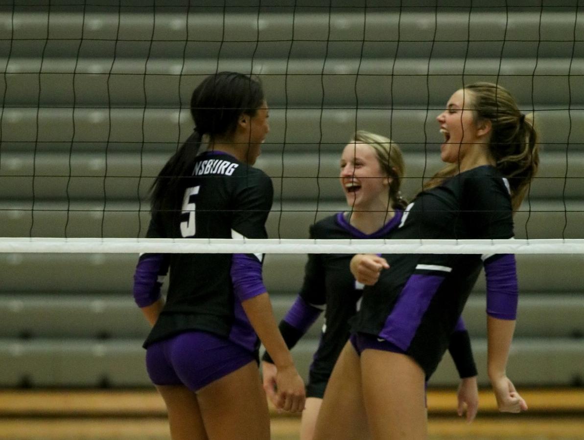 Volleydogs Fight for Win Over Westfield
