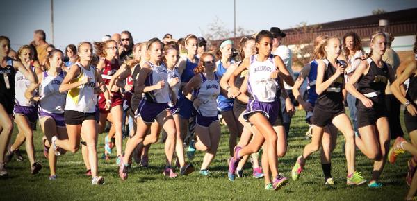 Girls' XC Competes at County Meet
