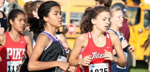 Girls' XC Runs to 13th at Semi-State